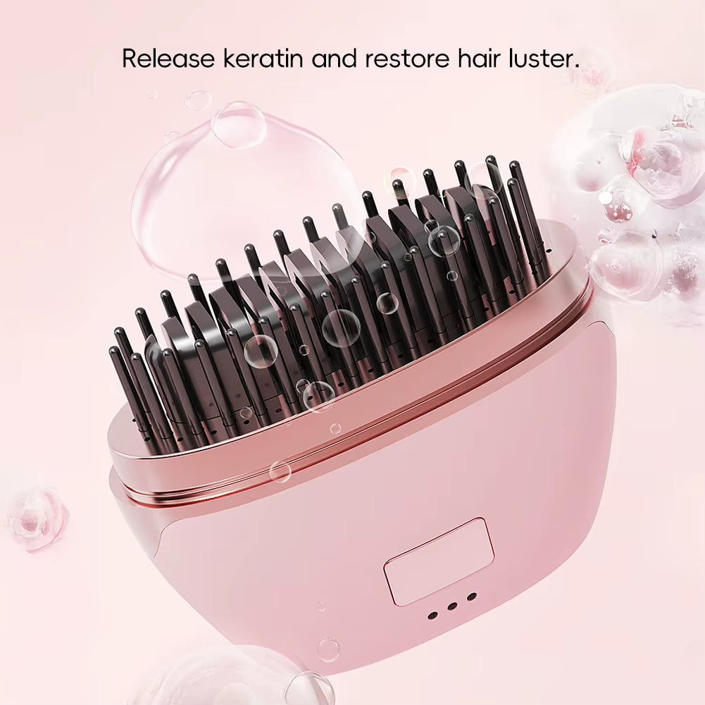 Revolutionary Cordless Electric Hair Straightener Brush - Your Ultimate Hair Styling Companion
