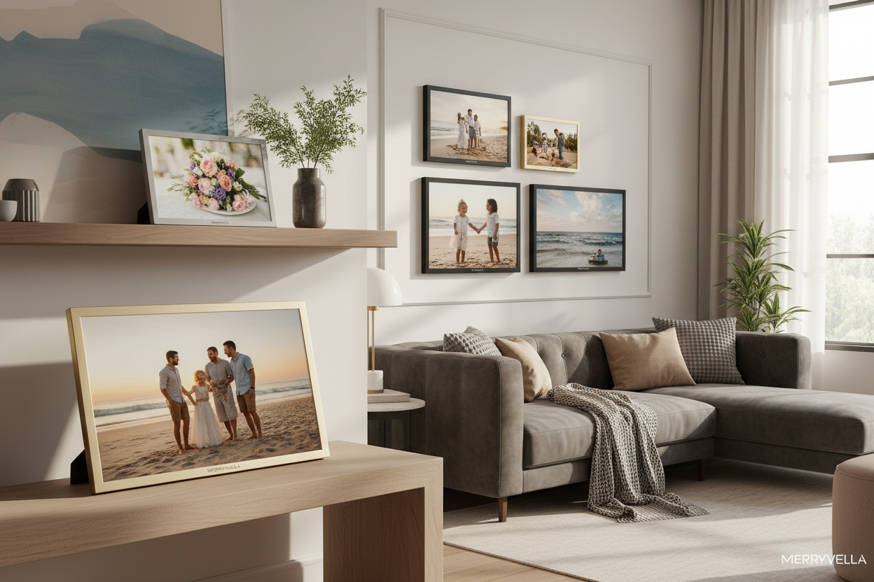 “Capture Moments in Every Room Explore Merryvella Digital Frames!”